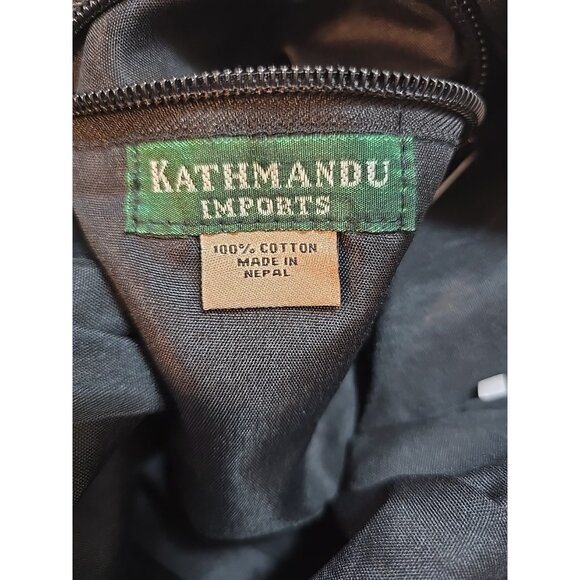 Kathmandu Imports Nepal large shoulder bag hippie boho festival butterfly New - Picture 7 of 14